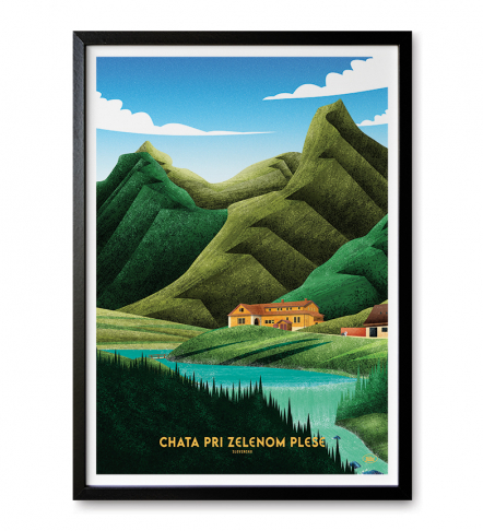 Poster Chata pri Zelenom plese Obrázok pre Poster Chata pri Zelenom plese