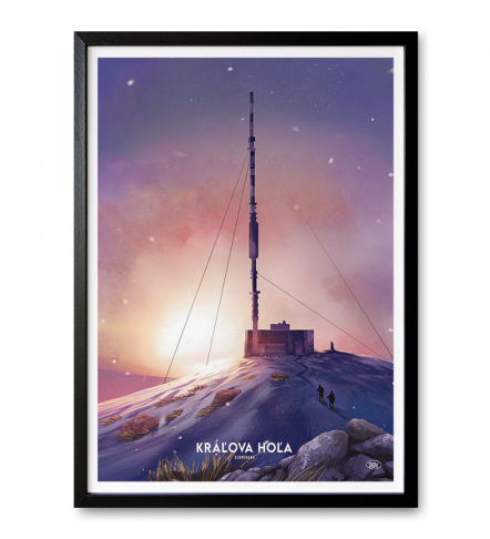 Poster Kráľova hoľa - XL Obrázok pre Poster Kráľova hoľa - XL