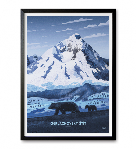 Poster Gerlachovský štít Obrázok pre Poster Gerlachovský štít