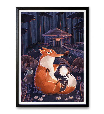 Detský poster Rainerova chata Obrázok pre Detský poster Rainerova chata